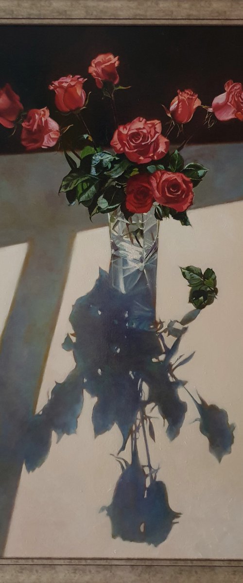 Evening roses. by Anna Bessonova (Kotelnik)