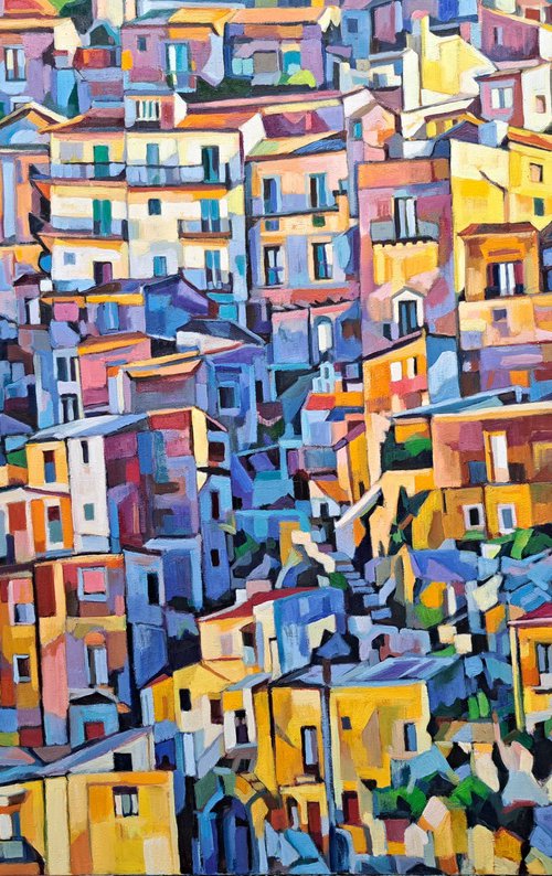 Sicilian city by Maja Đokić Mihajlović