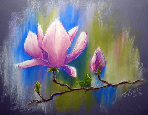 Daylight Magnolia by Olga Tretyak