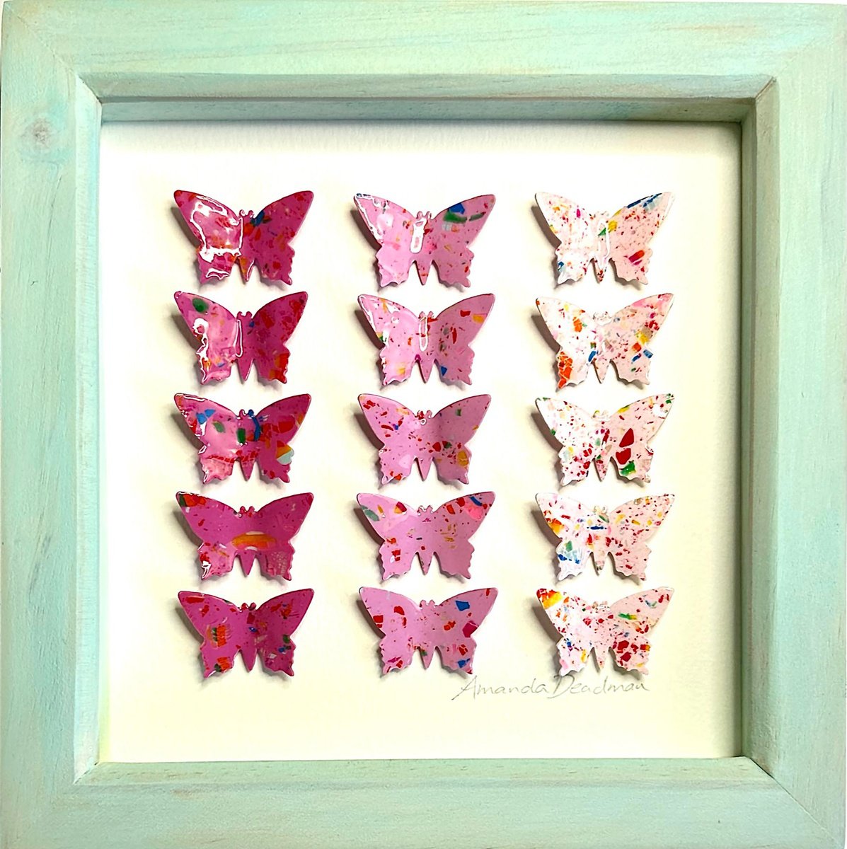 Quindici farfalle (Terrazzo) by Amanda Deadman