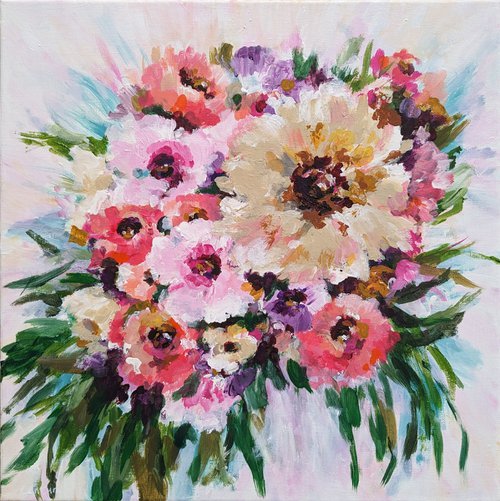 Bursting Bloom I by Judy Century