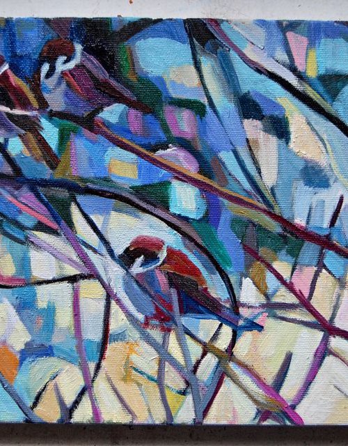 Sparrows No2 by Maja Đokić Mihajlović