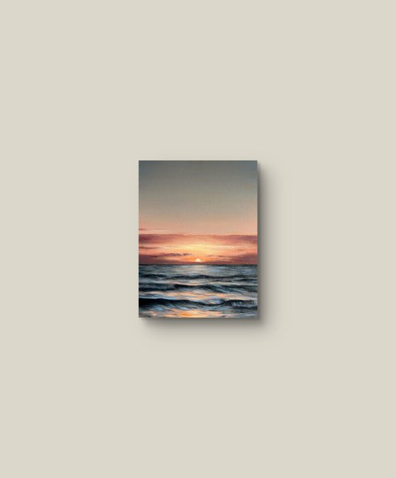 Calm sunset