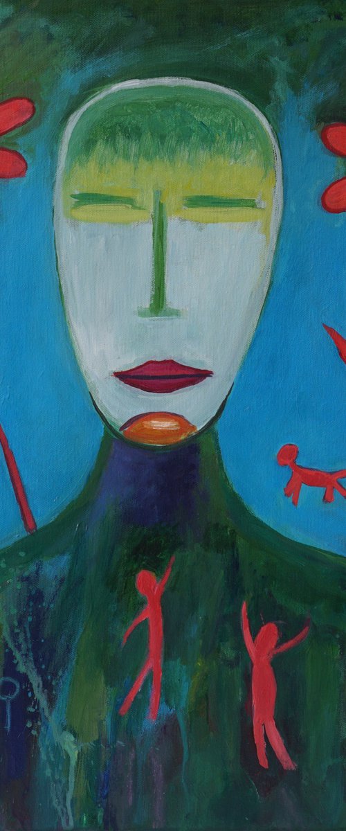 Il volto che fiorisce by silvio mazzotta