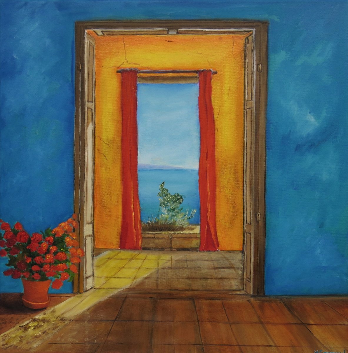 View from an Interior 2 by Maureen Greenwood