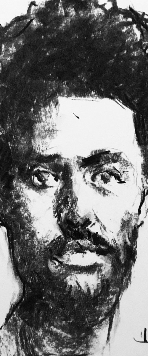 Stretched Portrait #2 by Dominique Dève