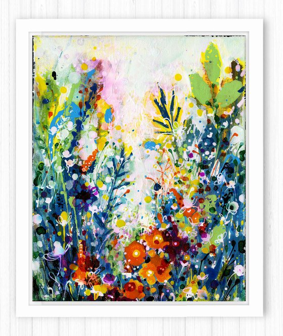 Song Of The Meadow 2  - Meadow Flower Painting  by Kathy Morton Stanion