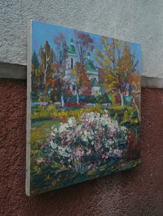 In the Kotsiubynsky Garden