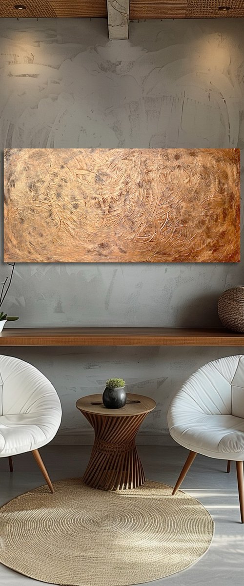 Redgold 120x60 by Exclusive Arts
