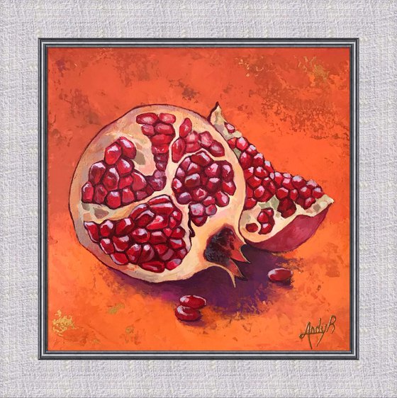 Pomegranate part 3 (orange)