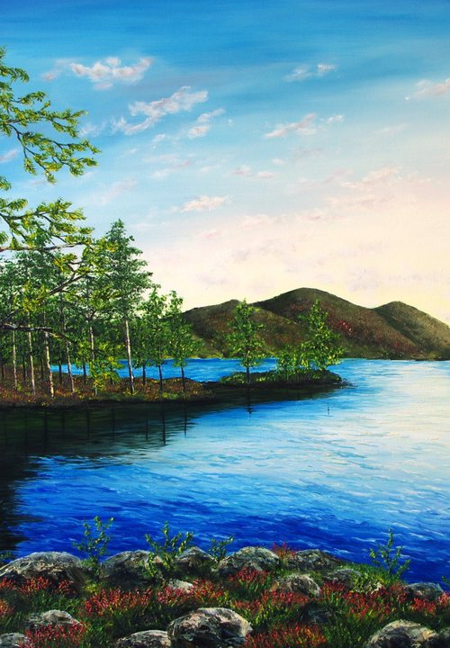 Dawn light by Hazel Thomson