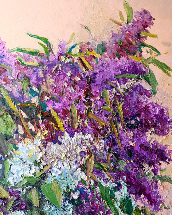 LIlacs in the Vase