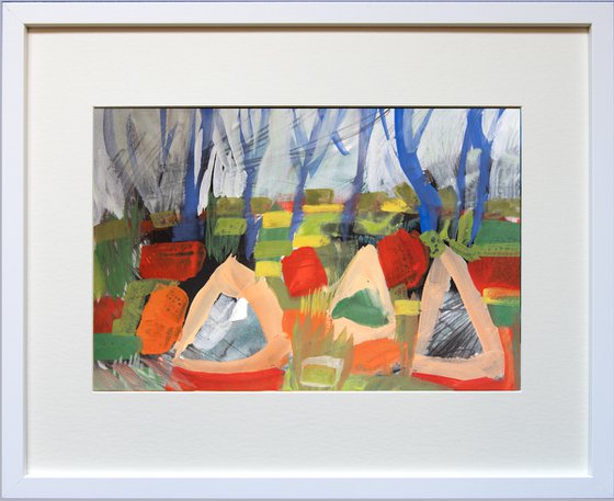 Camping in the Woods