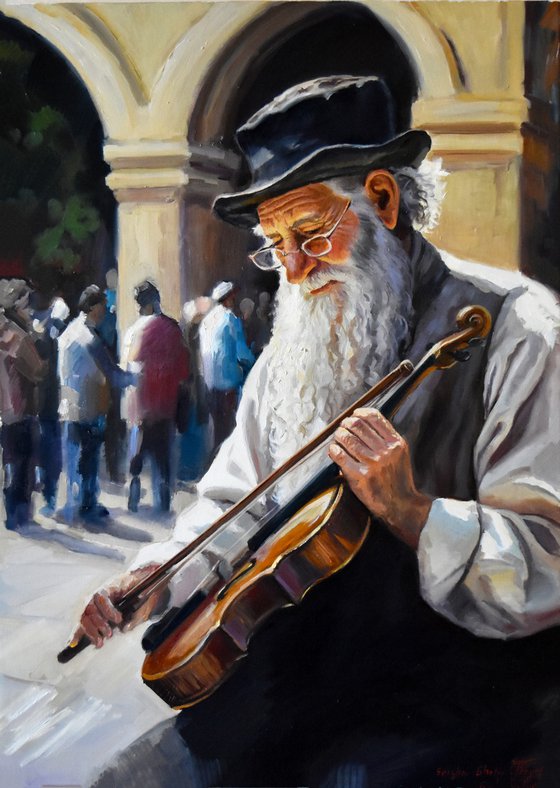 Joseph and his violin