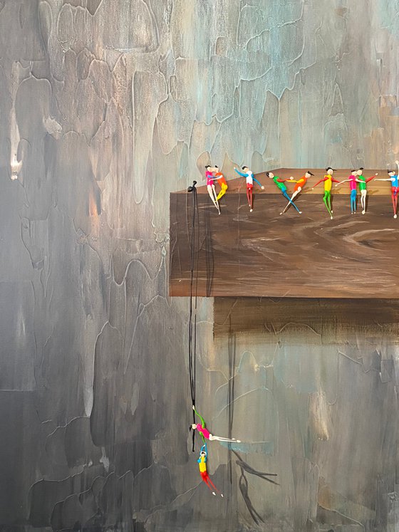Action.3D Freedom. Eka Peradze Art.