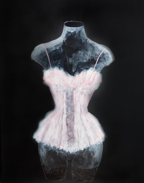 Women's corset by Kira K. Sadian