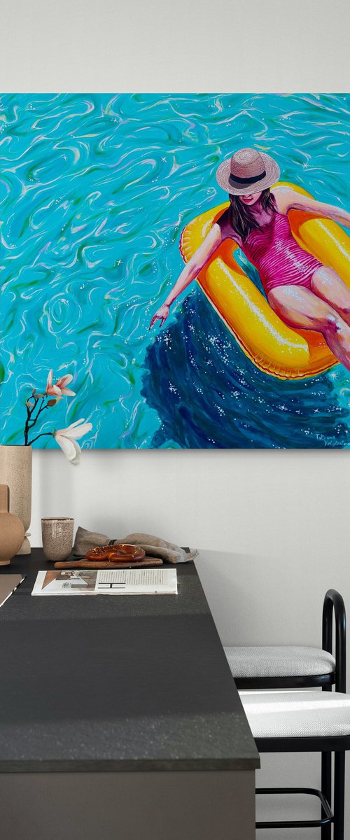 Floating into Summer by Tatsiana Yelistratava