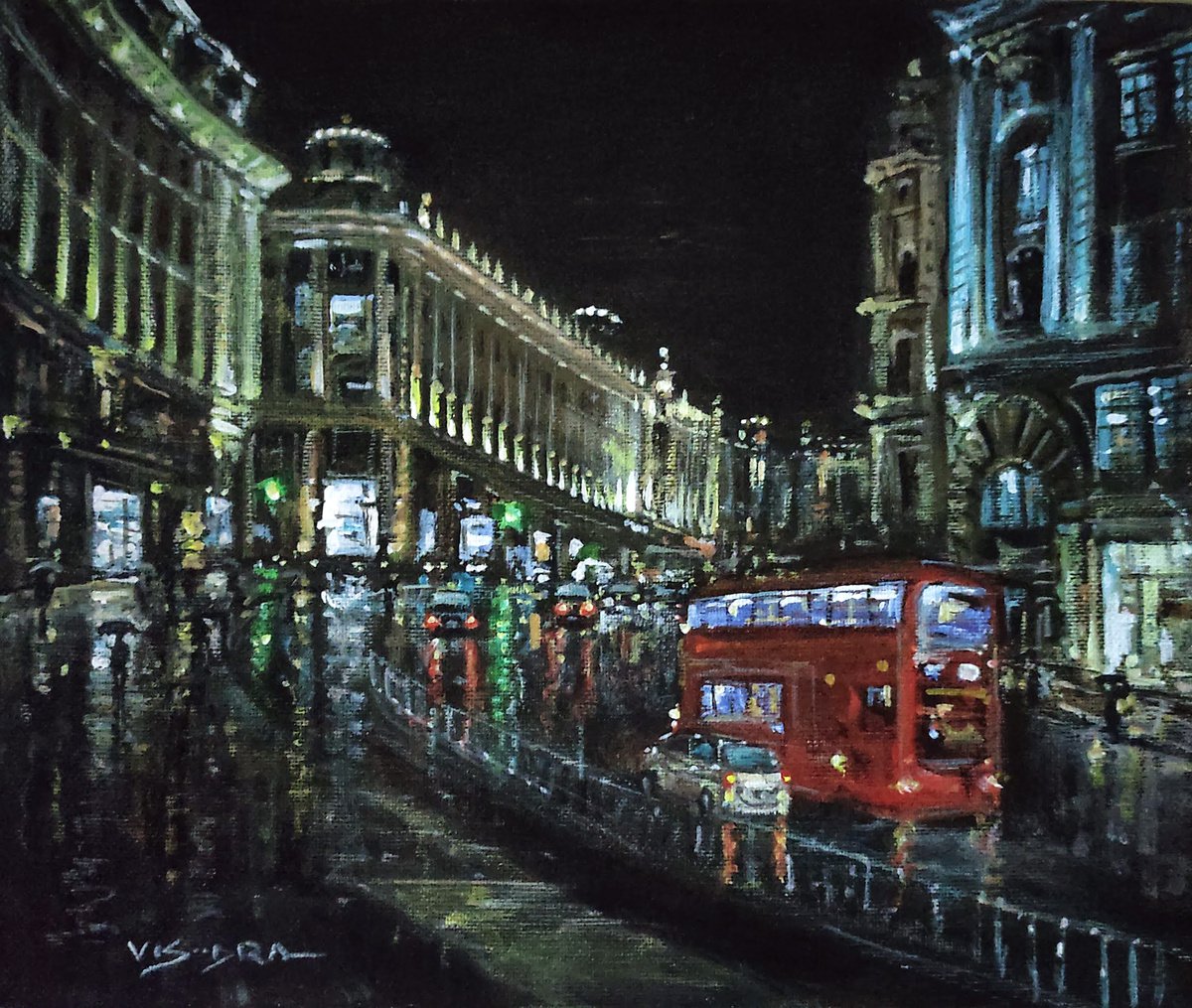 London City Lights2 by Vishalandra Dakur