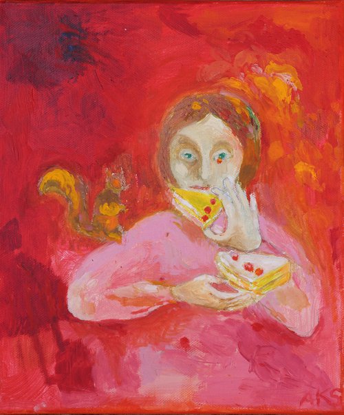 Cake eaters by Aurelija Kairyte-Smolianskiene