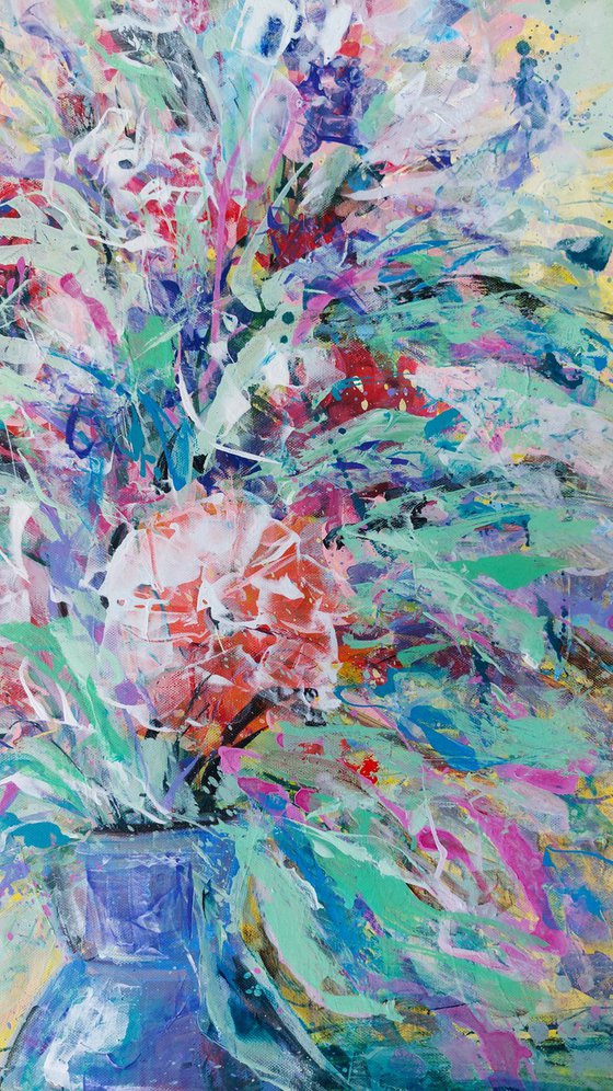 Flowers in vase 5. Morning