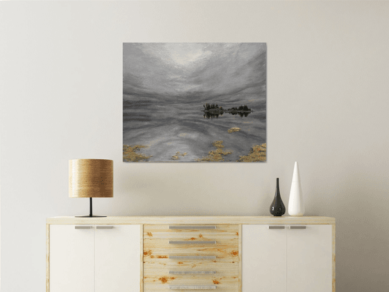 Island of hope, 90 х 75 cm, oil on canvas