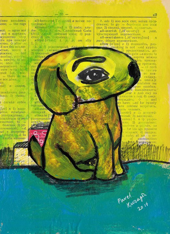 Cartoon dog