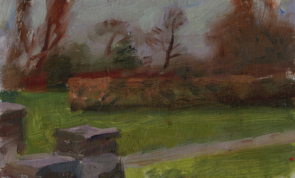 Early Spring In Longford Park By Anastasia Borodina, 7 X 5, Artwork For Sale On Artfinder