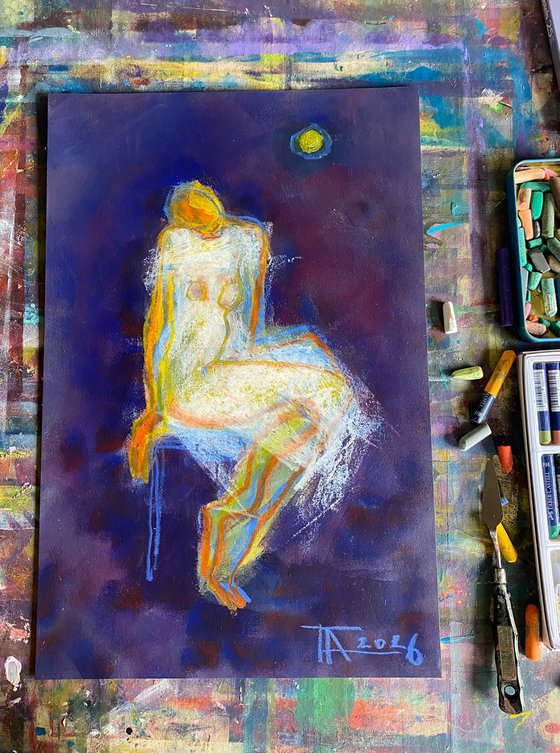 Margot and the moon.