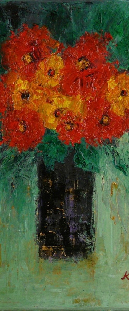 Flowers For You III by Kalpana Soanes