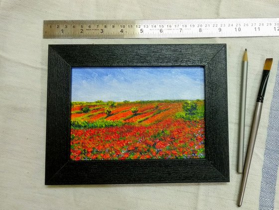 Set of Three Floral Meadows