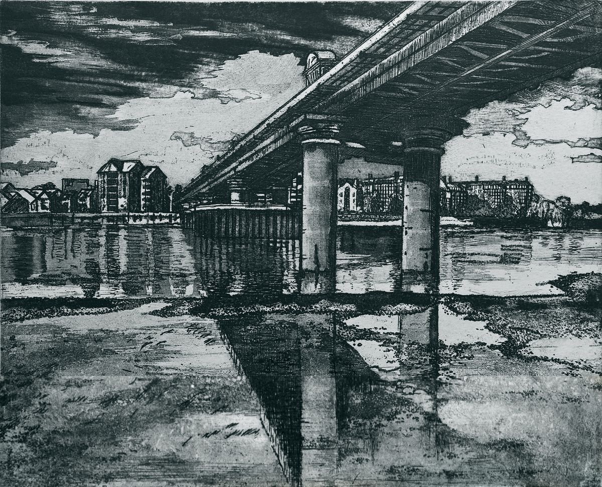 Putney Railway Bridge by Isabel Hutchison