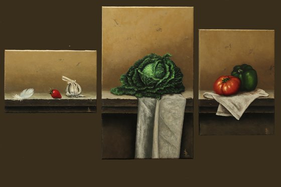 Still Life. A Triptych