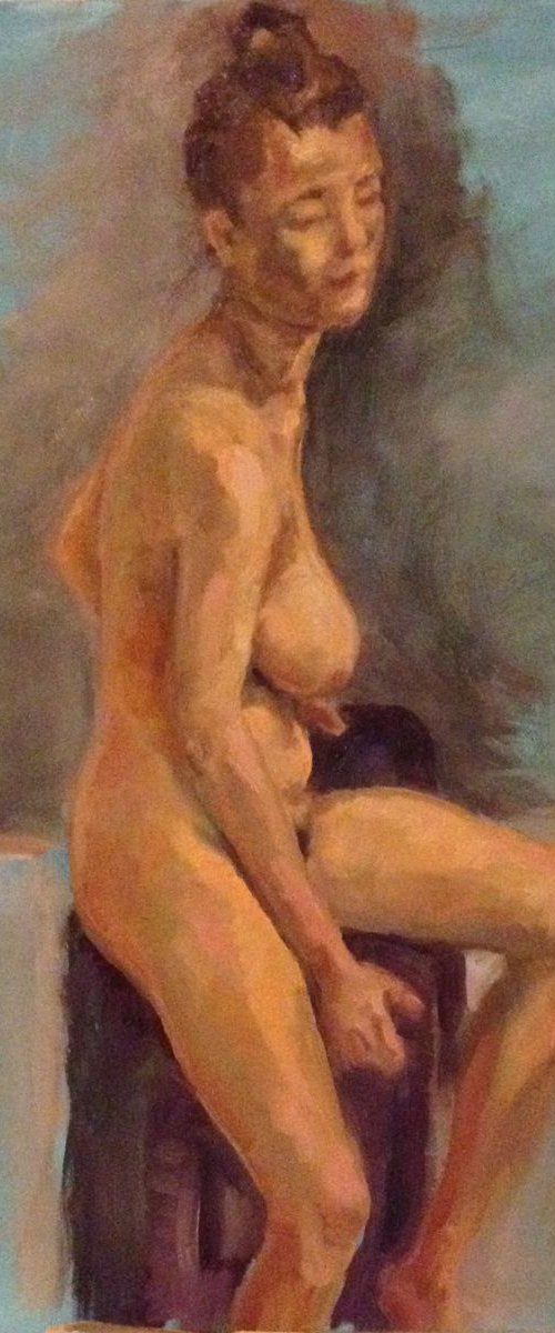 Nude study by Alexander Koltakov