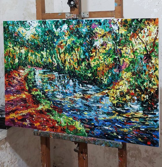 Sunlit Waterway