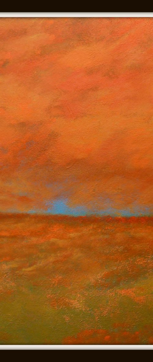 Orange Sunset by Robert Lynn
