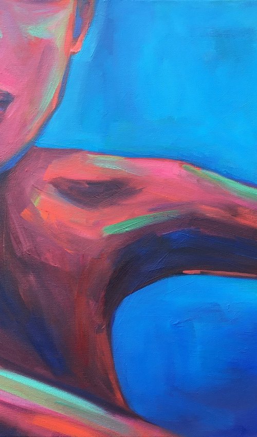 Sun Kissed Female Figure — It's Easy to Enjoy by Anna Miklashevich
