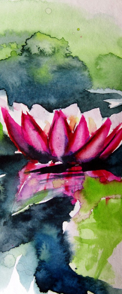 Little water lilies IV by Kovács Anna Brigitta