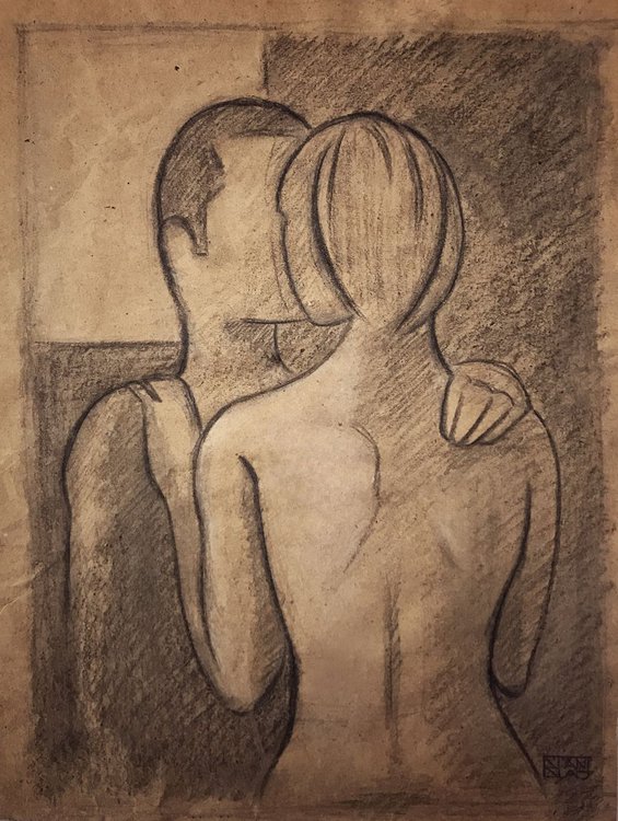 Lovers Pencil Drawing By Vincenzo Stanislao Artfinder