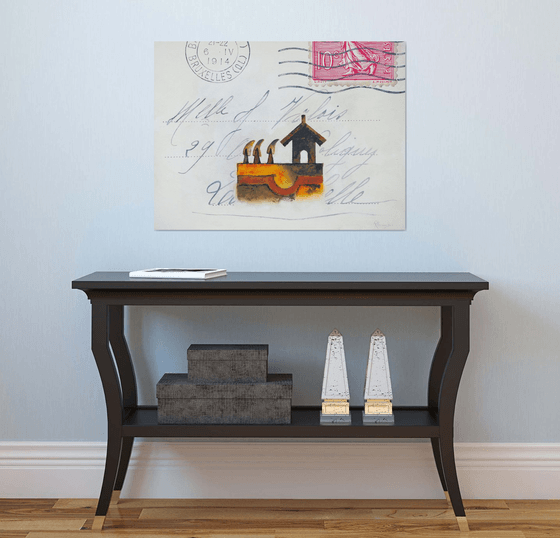 ABSTRACT-POSTCARD