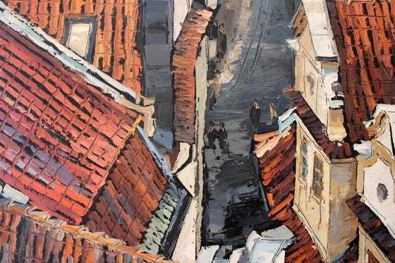 Old city rooftops #3