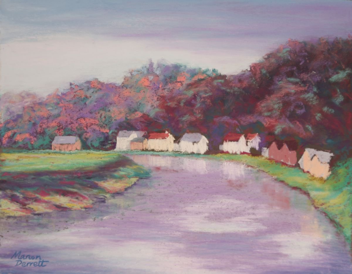 Tintern on the River by Marion Derrett