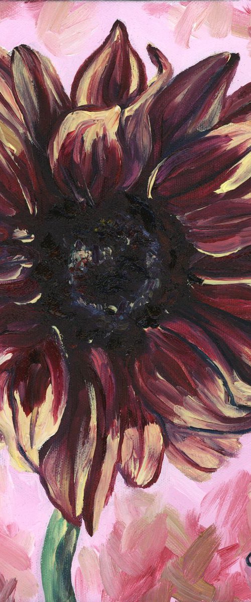 Burnished Sunflower by Christina M Plichta