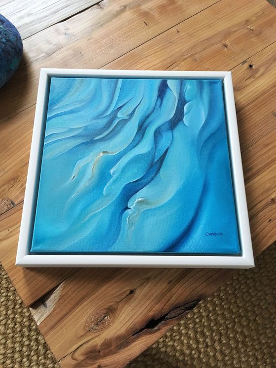 Tropical Sea - Framed Oil Painting