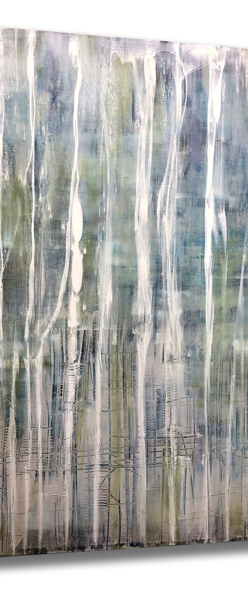 Subliminal Motions (48x48in) by Robert  Tillberg