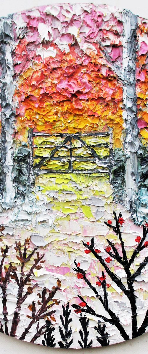 Winter sunrise by Paige Castile