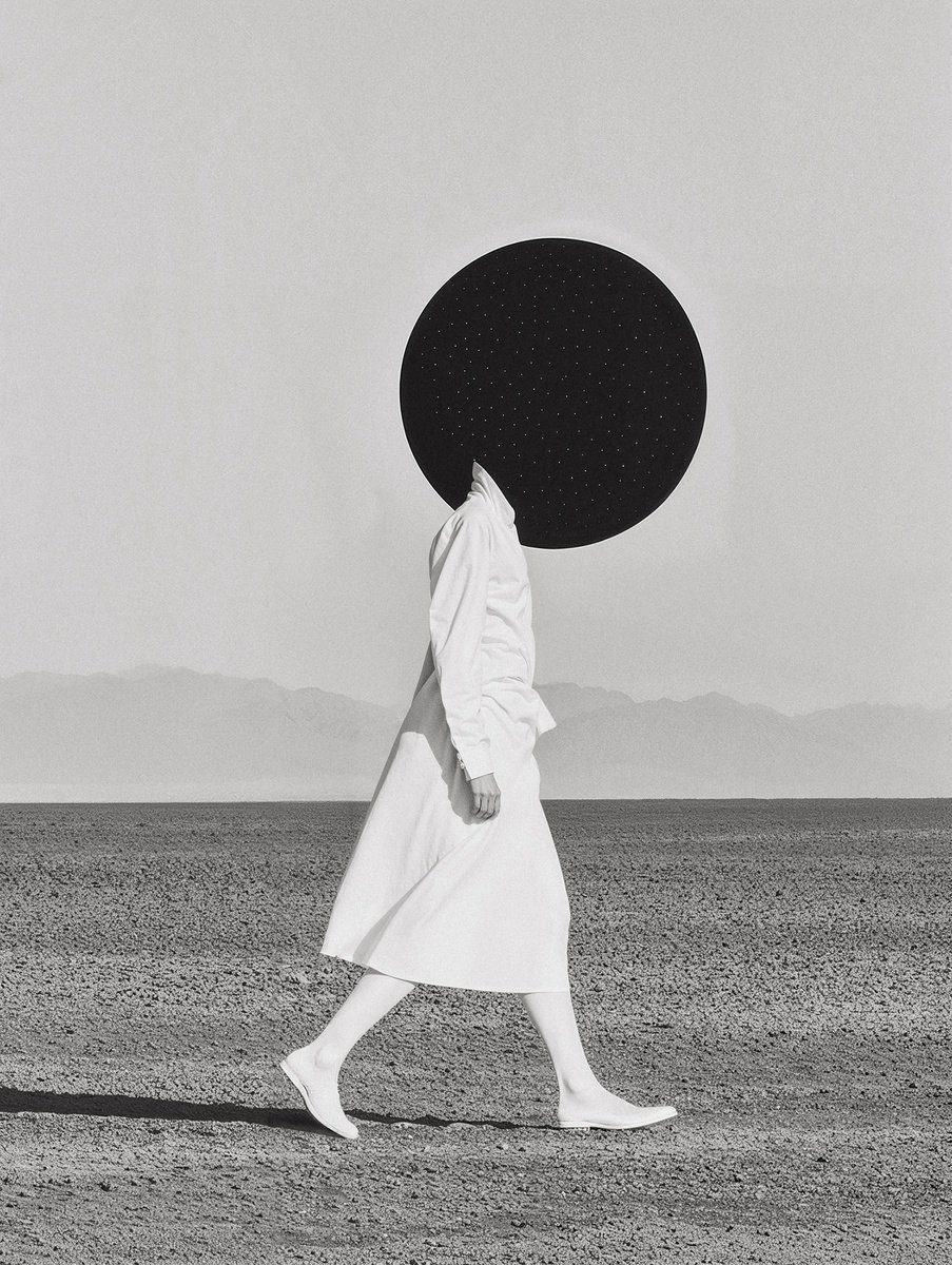 Abstract Portrait Photograph By Richard Gibson, 13 X 16", Timeless Nocturnes Vi, Original Artwork