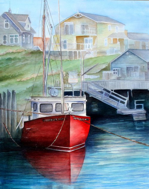 Peggy's Cove by Rosie Brown