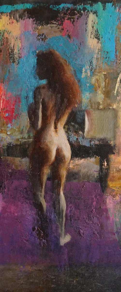 Pauline in shadow by Manuel Leonardi