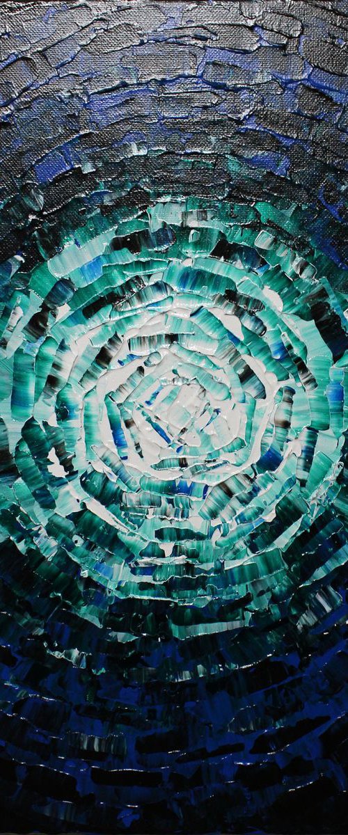 Shine of light blue glow by Jonathan Pradillon