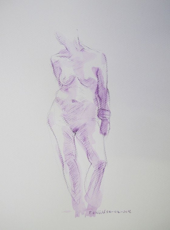 standing nude